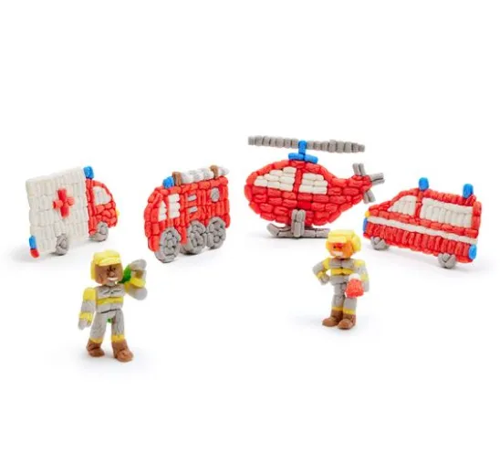 Playmais Kartenset Classic "Firetruck"