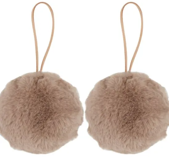 Plüsch Kugel "Filis", ca. Ø 9 cm, 2 Stück