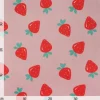 Polyester-Jersey Chilly Print "Erdbeeren"
