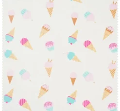 Polyester-Jersey Chilly Print "Ice Cream"