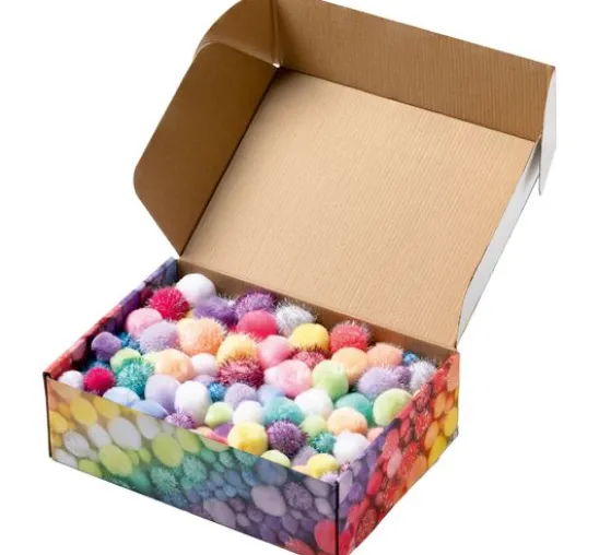 Pompons Mix Jumbo "Pastell"