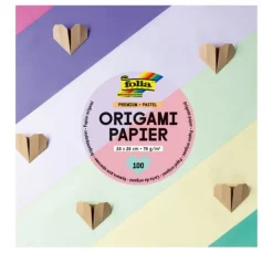 Premium Faltblätter "Pastell"
