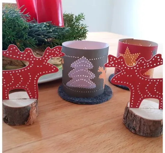 Prickelvorlagen-Set "Schöne Winterzeit"