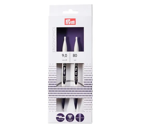 Prym Rundstricknadeln "Ergonomics", 80 cm