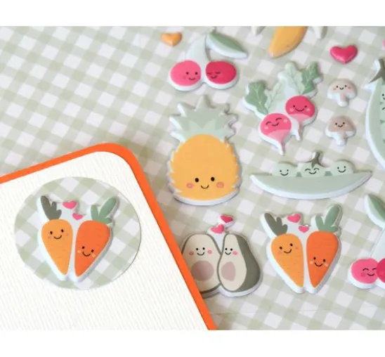 Puffy Sticker "Vitamine"