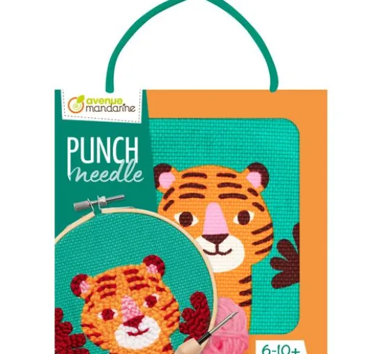Punch Needle Set "Tiger"