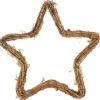 Rattan Stern zum Hängen, natur