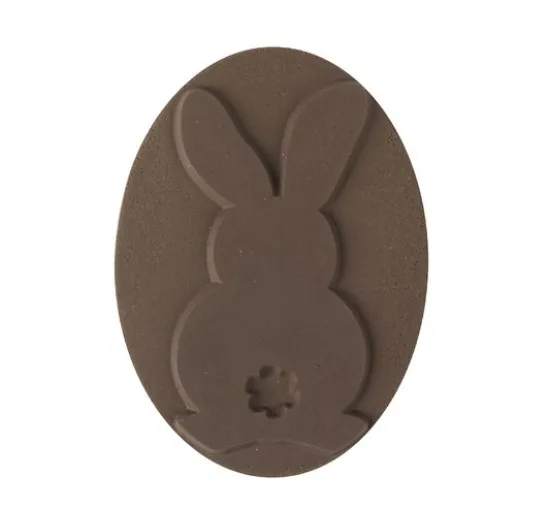 Reliefeinlage "Hase", oval