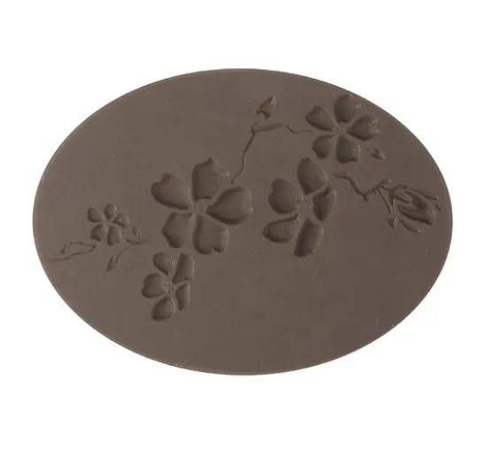Reliefeinlage "Kirschblüte", oval