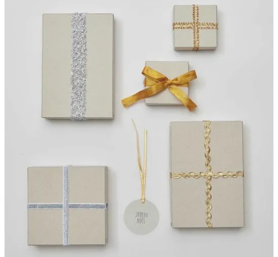 Rico Design Bänder-Set "Lucky dip", Gold-Silber