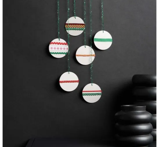 Rico Design Bänder-Set "Lucky dip", Rot-Grün