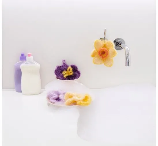 Rico Design Creative Bubble Häkelset "Frühlingsblumen"