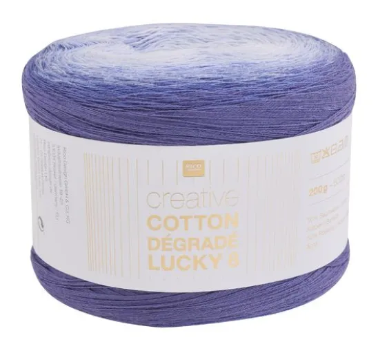 Rico Design Creative Cotton Dégradé Lucky 8
