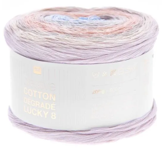 Rico Design Creative Cotton Dégradé Lucky 8