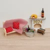 Rico Design Miniatur Kaminholz-Halter