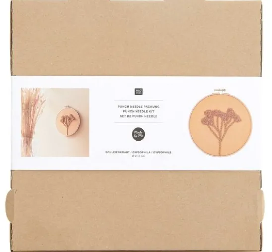 Rico Design Punch Needle Packung "Schleierkraut"