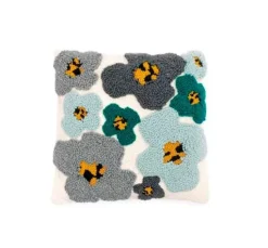 Rico Design Punch Needle Set "Kissen Blumen"
