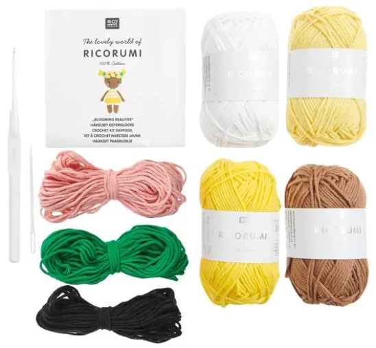 Rico Design Ricorumi Häkelset "Blooming Beauties"