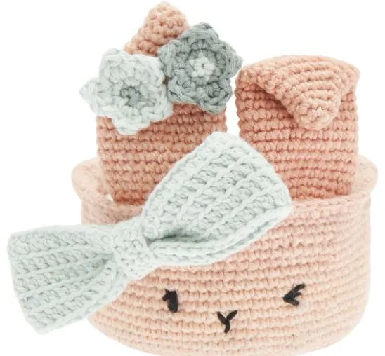 Rico Design Ricorumi Häkelset "Oster-Eierkörbchen"