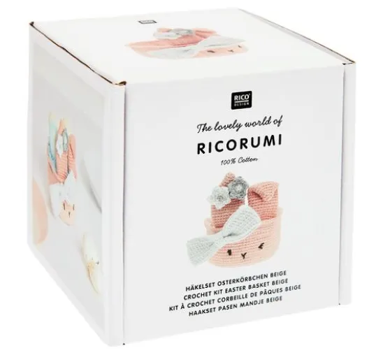 Rico Design Ricorumi Häkelset "Oster-Eierkörbchen"