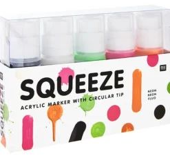 Rico Design Squeeze Acrylic Marker Set