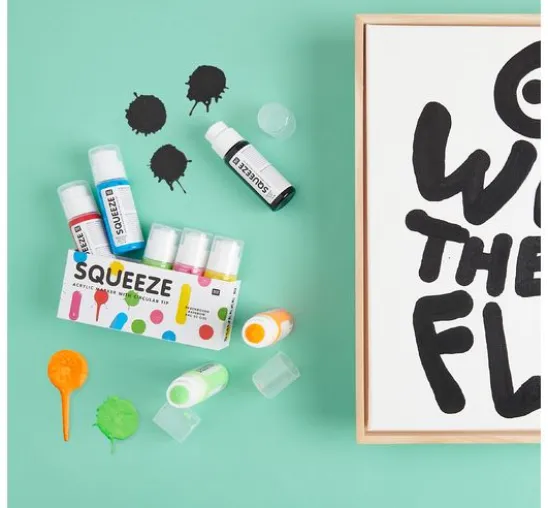 Rico Design Squeeze Acrylic Marker Set