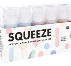 Rico Design Squeeze Acrylic Marker Set