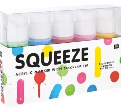 Rico Design Squeeze Acrylic Marker Set