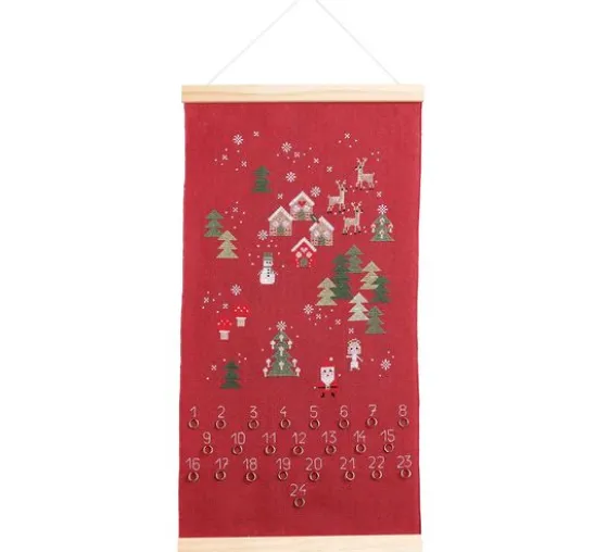 Rico Design Stickpackung "Adventskalender"