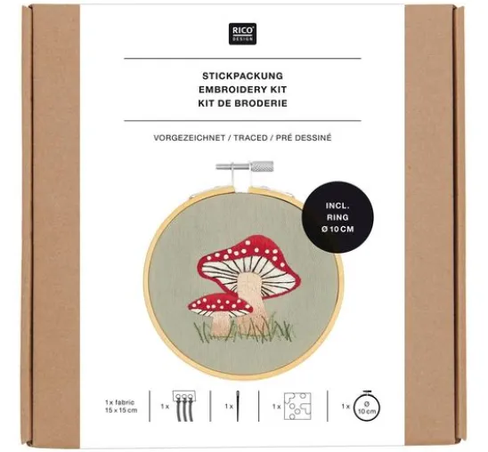 Rico Design Stickset "Shroom"