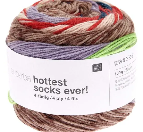 Rico Design Superba Hottest Socks Ever!