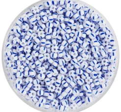 Rocailles, gestreift, 2,6 mm