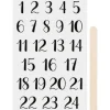 Rubbel-Sticker "Advent"