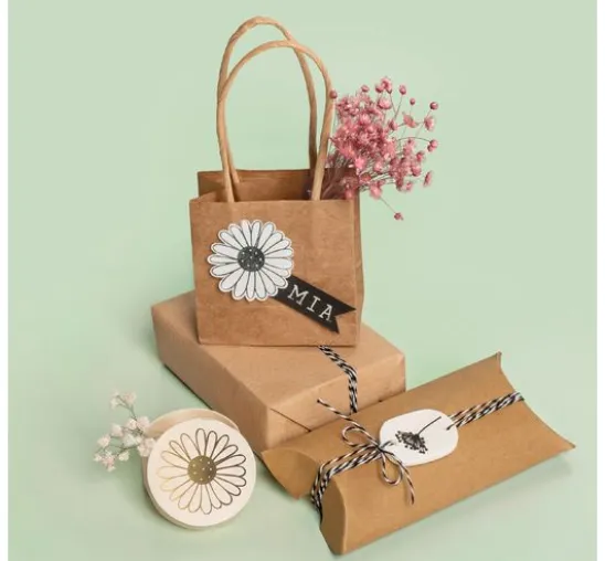 Rubbel-Sticker "Blumen"