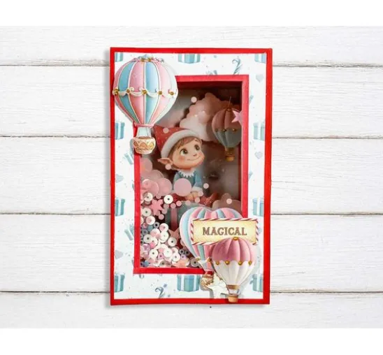 Rub On Transferfolie "Candy Christmas"