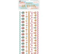 Rub On Transferfolie "Candy Christmas"