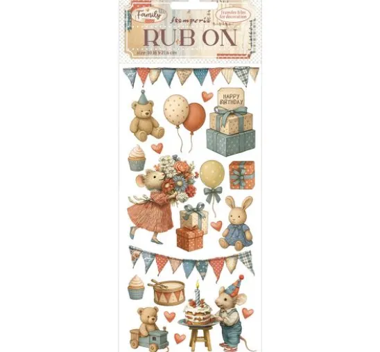 Rub On Transferfolie "Family"