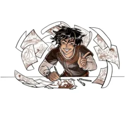 Sakura Manga Papier, 20 Blatt, 250 g/m²
