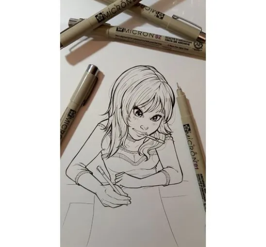 Sakura Pigma Micron "Manga Sammlung", 6er-Set