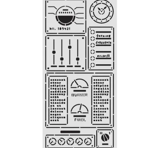 Schablone "A New Beginning - Control Panel"