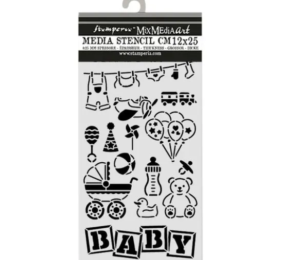 Schablone "Baby - Elements"