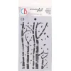 Schablone "Birch trees"