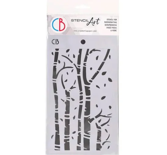 Schablone "Birch trees"