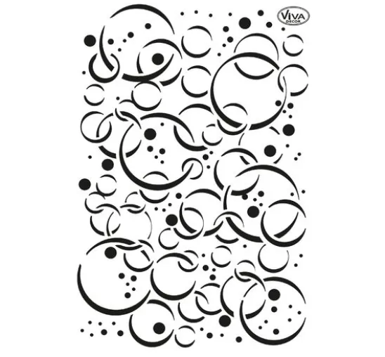 Schablone "Bubbles"