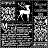 Schablone "Christmas Letters"