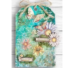 Schablone "Daisy Art - Letter and Butterfly"
