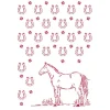 Schablone "Horse Shoe"