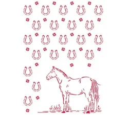 Schablone "Horse Shoe"