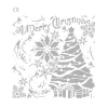 Schablone "Magic holidays"