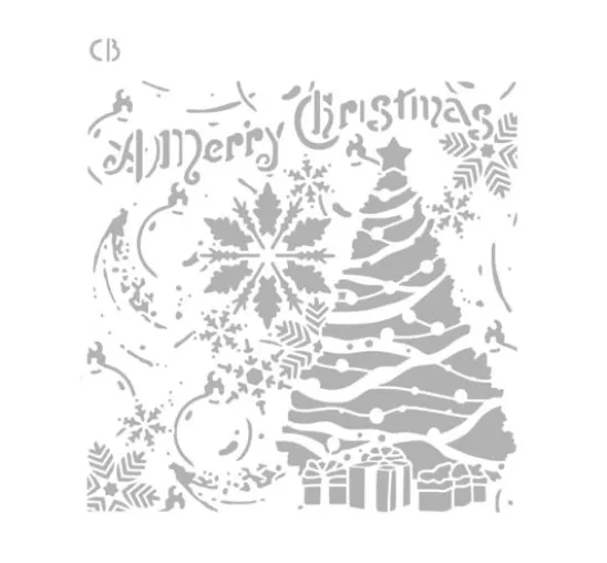 Schablone "Magic holidays"